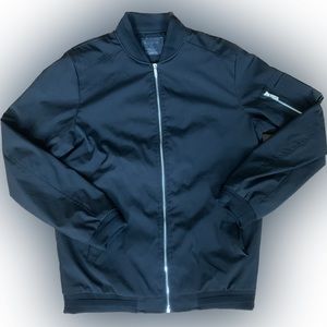 SHEIN Men’s Nylon Bomber Jacket